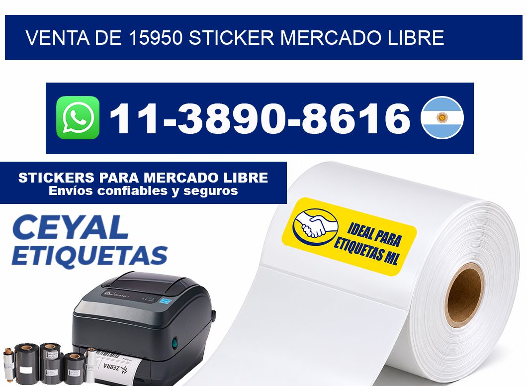 venta de 15950 sticker mercado libre