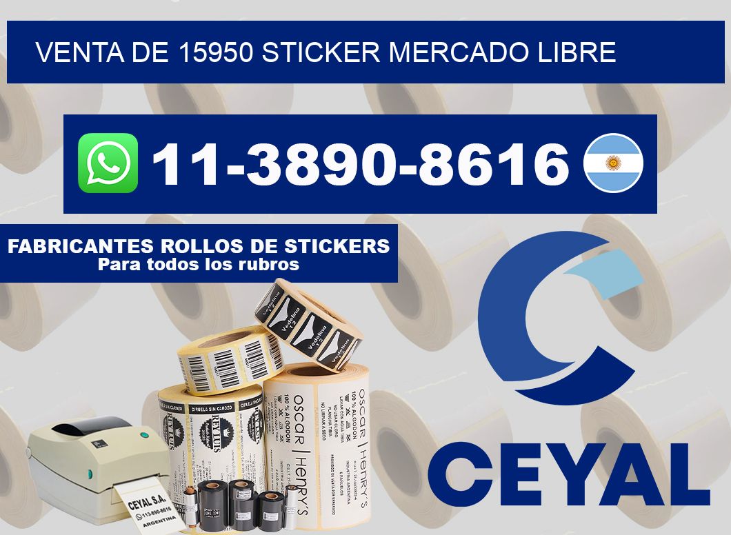 venta de 15950 sticker mercado libre