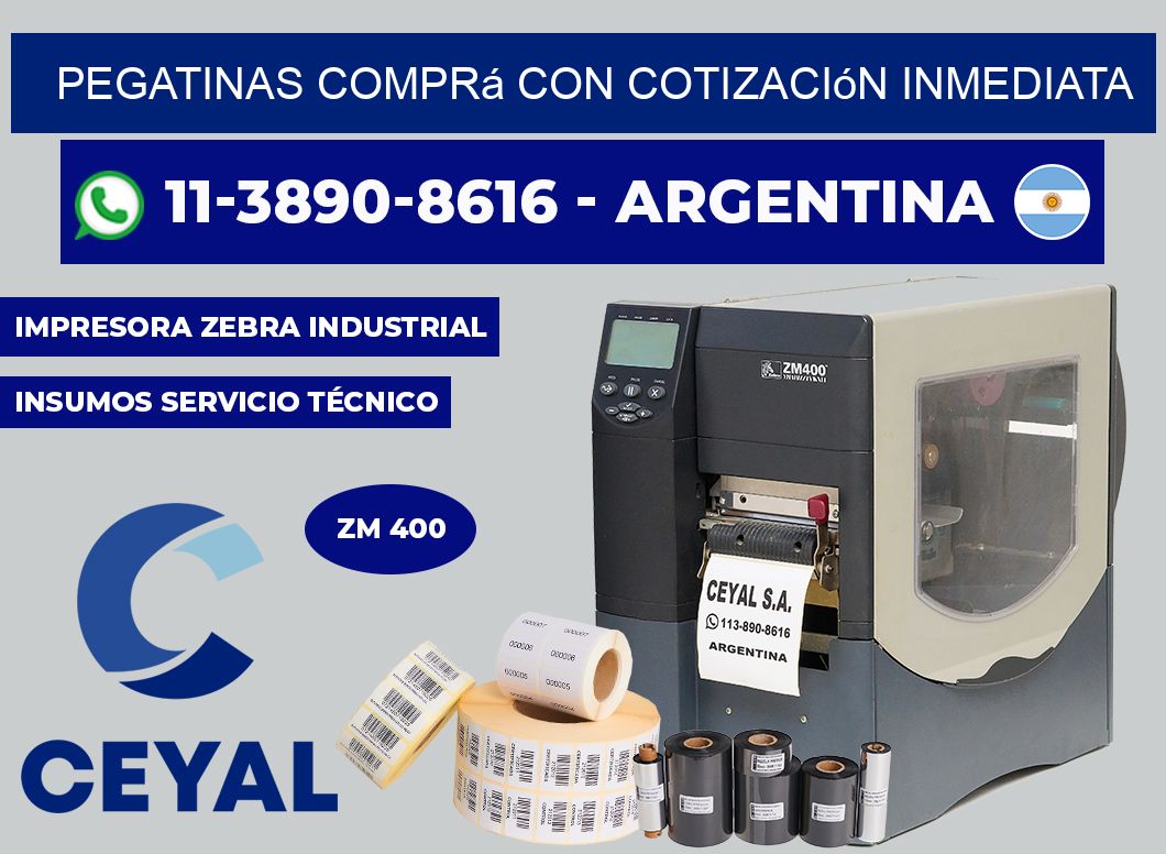 PEGATINAS Comprá con cotización inmediata