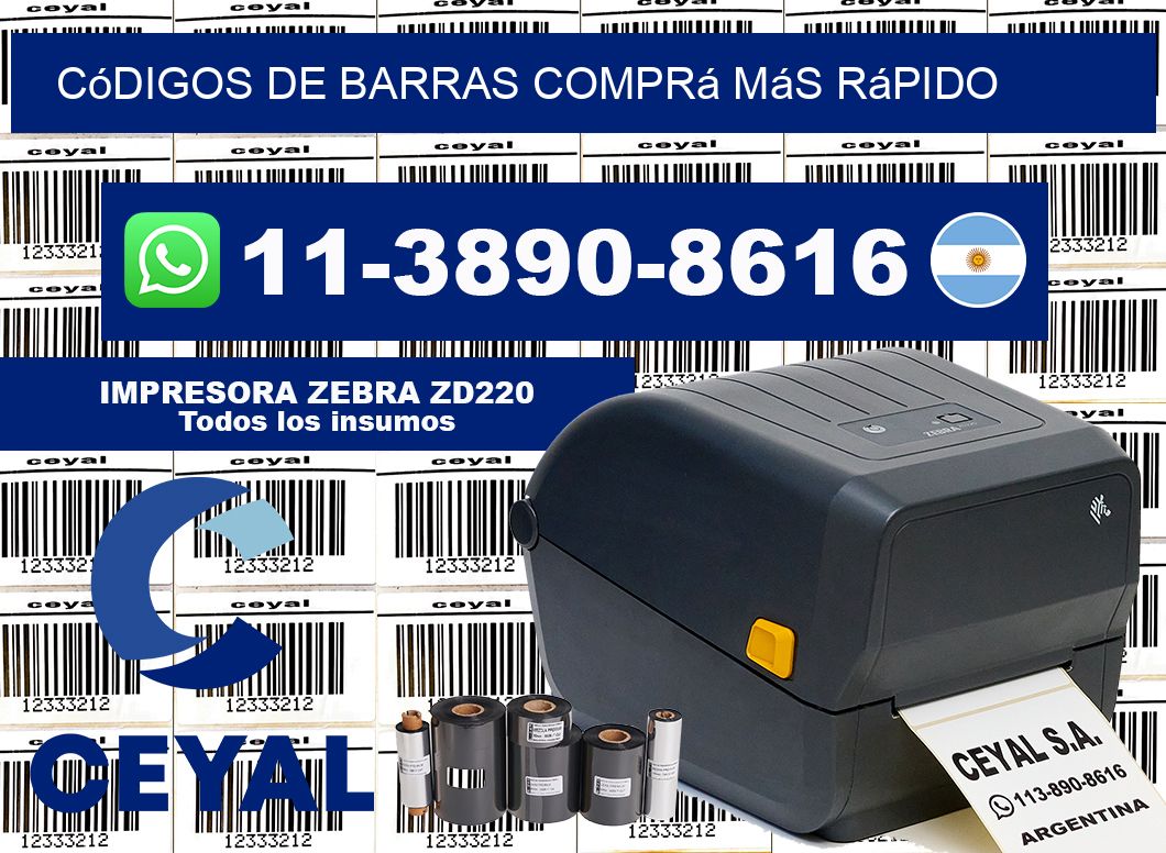 códigos de barras Comprá más rápido