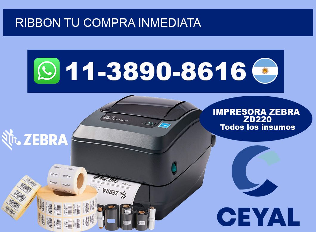 ribbon Tu compra inmediata