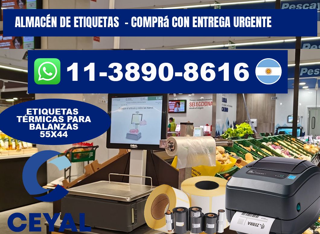 ALMACÉN DE ETIQUETAS  - Comprá con entrega urgente