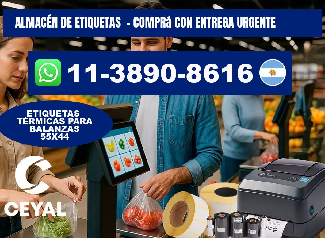 ALMACÉN DE ETIQUETAS  - Comprá con entrega urgente