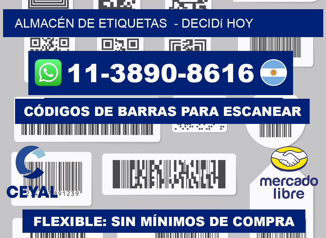 ALMACÉN DE ETIQUETAS  - Decidí hoy