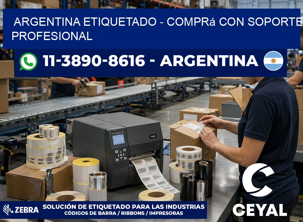 ARGENTINA ETIQUETADO - Comprá con soporte profesional