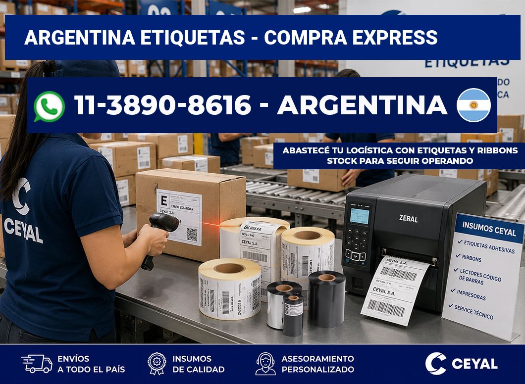 ARGENTINA ETIQUETAS - Compra express