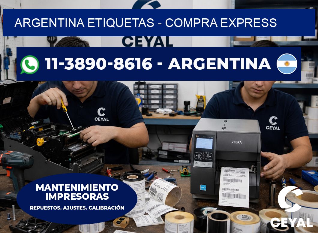 ARGENTINA ETIQUETAS - Compra express