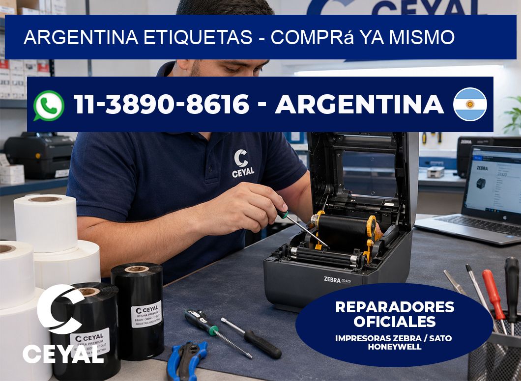 ARGENTINA ETIQUETAS - Comprá ya mismo