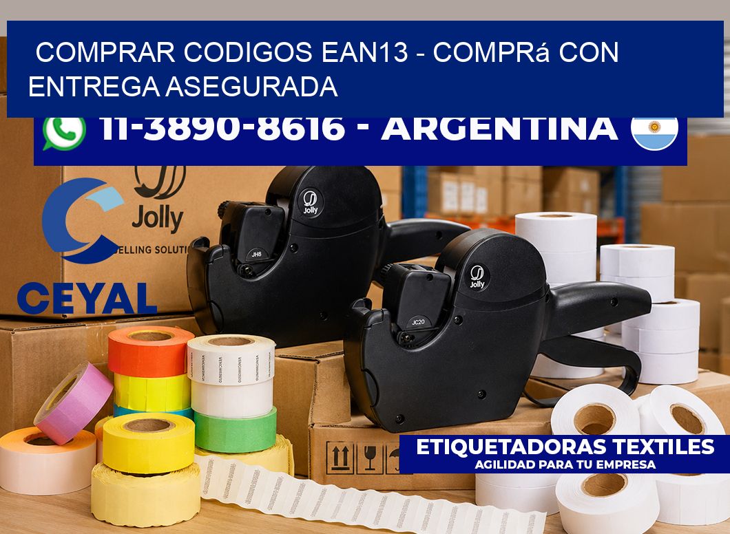 COMPRAR CODIGOS EAN13 - Comprá con entrega asegurada
