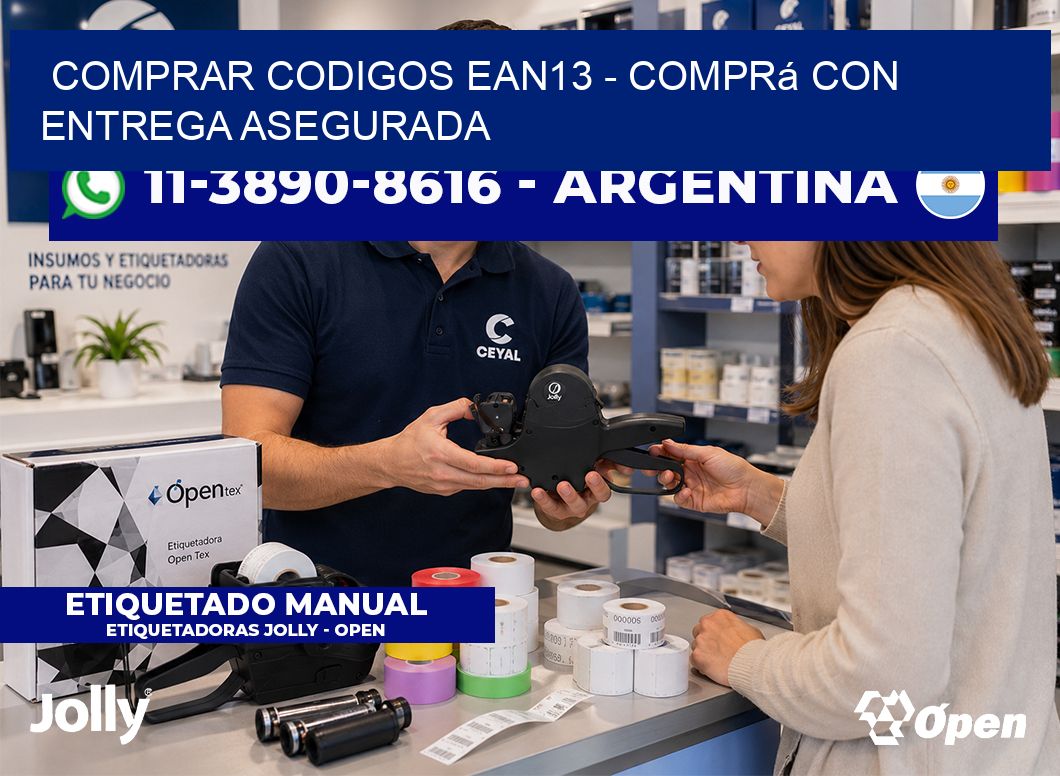 COMPRAR CODIGOS EAN13 - Comprá con entrega asegurada