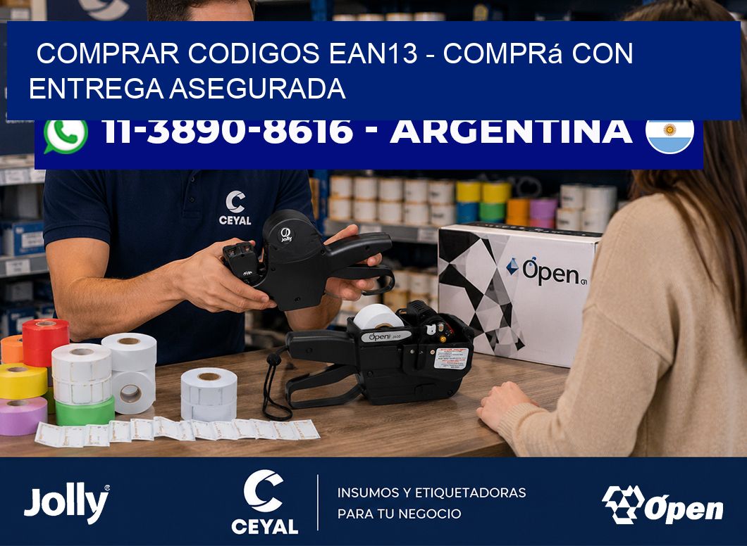 COMPRAR CODIGOS EAN13 - Comprá con entrega asegurada