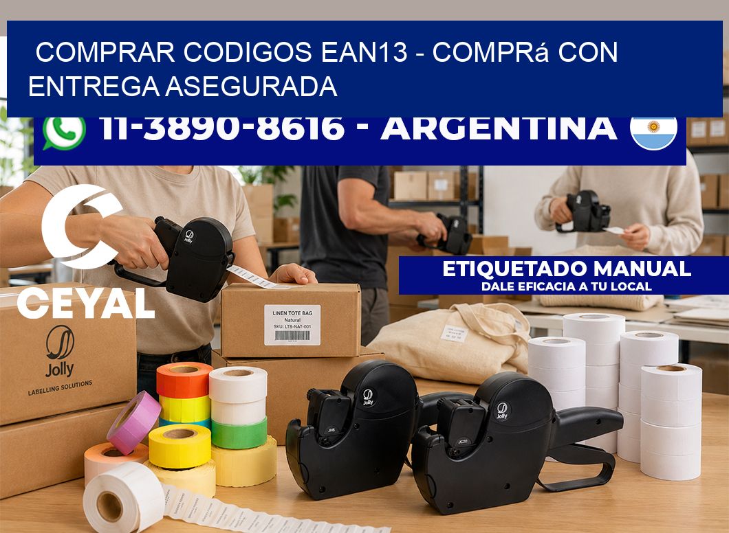 COMPRAR CODIGOS EAN13 – Comprá con entrega asegurada