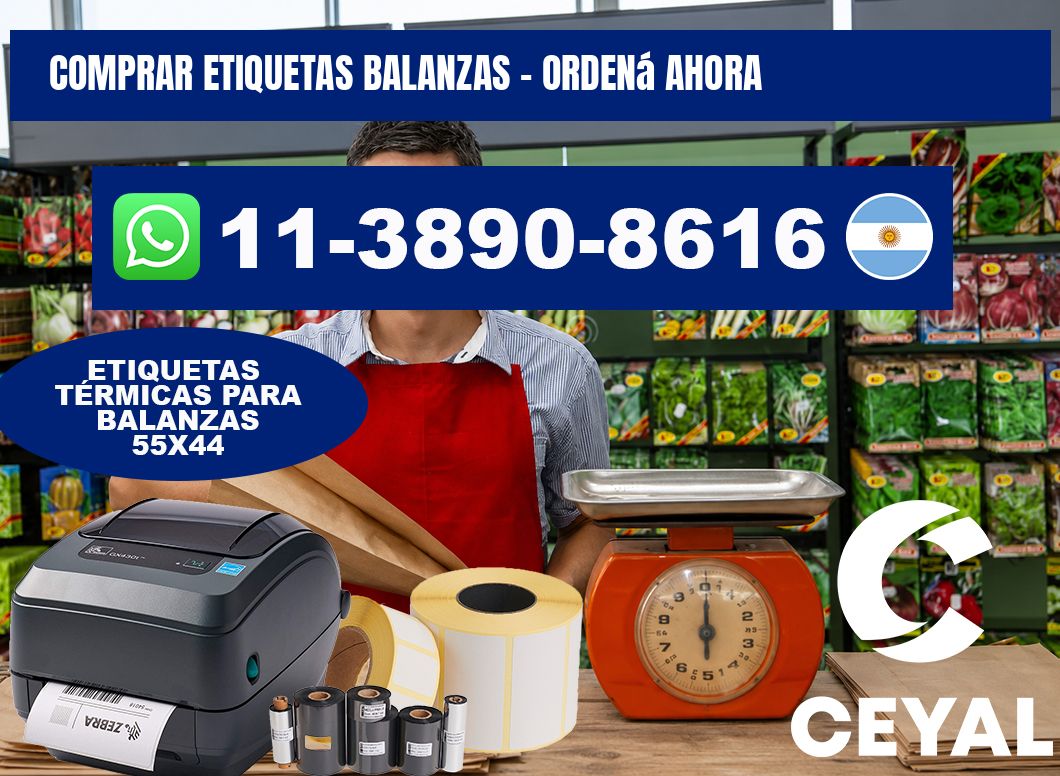 COMPRAR ETIQUETAS BALANZAS - Ordená ahora
