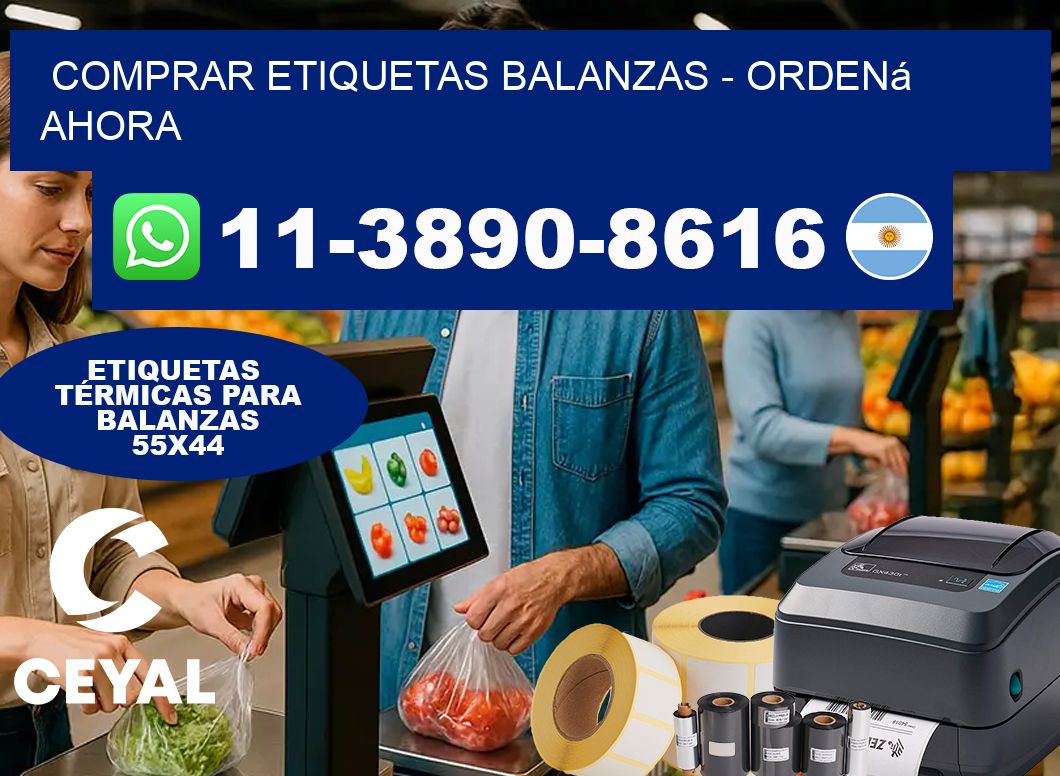 COMPRAR ETIQUETAS BALANZAS - Ordená ahora