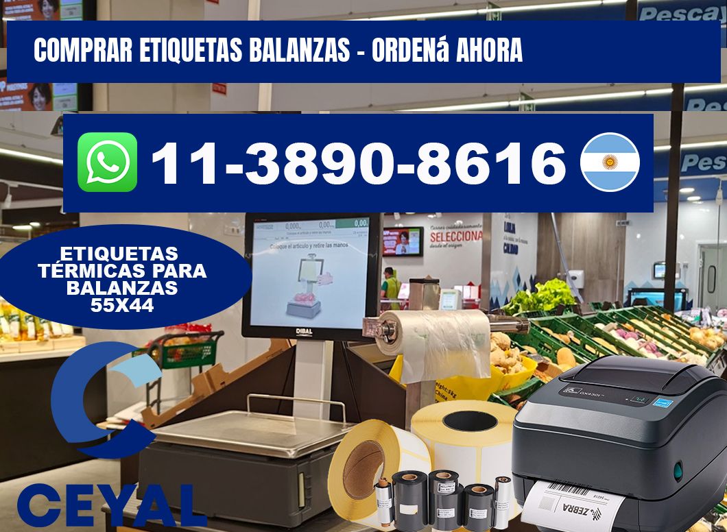 COMPRAR ETIQUETAS BALANZAS - Ordená ahora