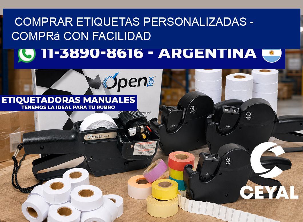 COMPRAR ETIQUETAS PERSONALIZADAS - Comprá con facilidad