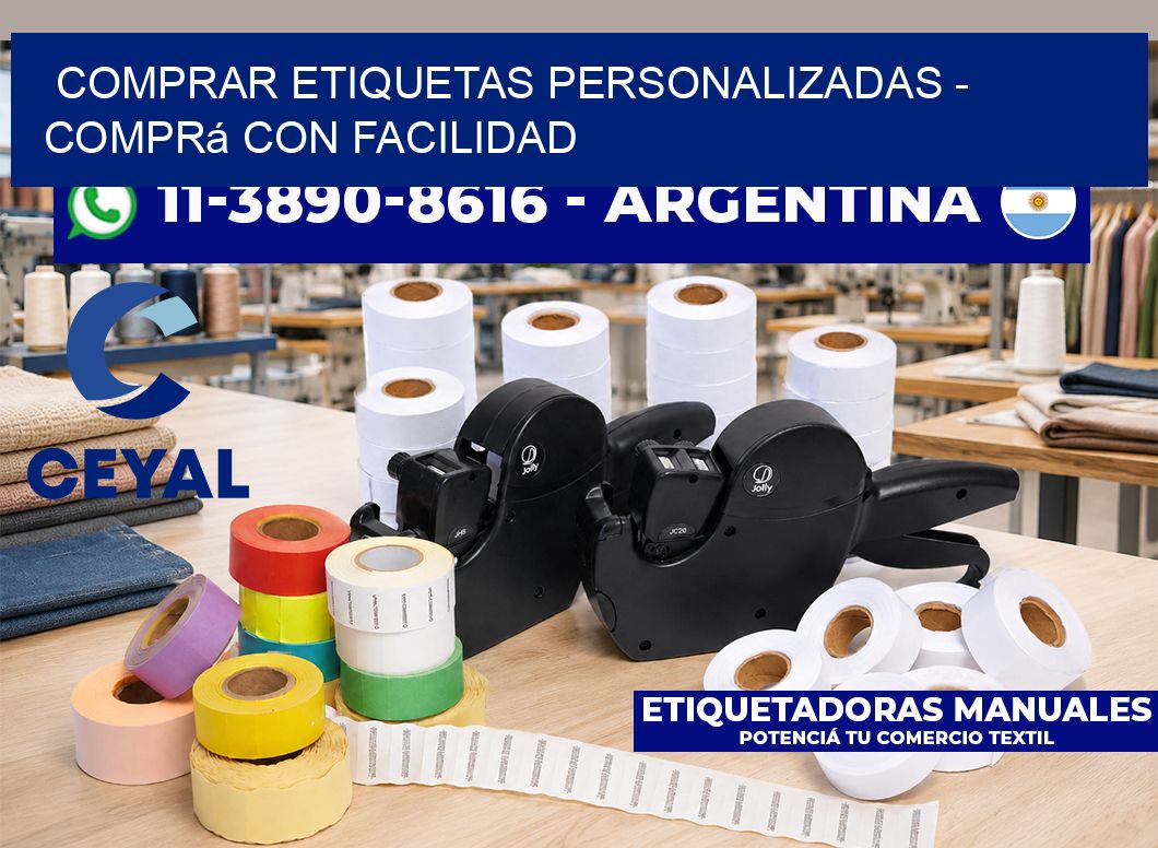 COMPRAR ETIQUETAS PERSONALIZADAS – Comprá con facilidad