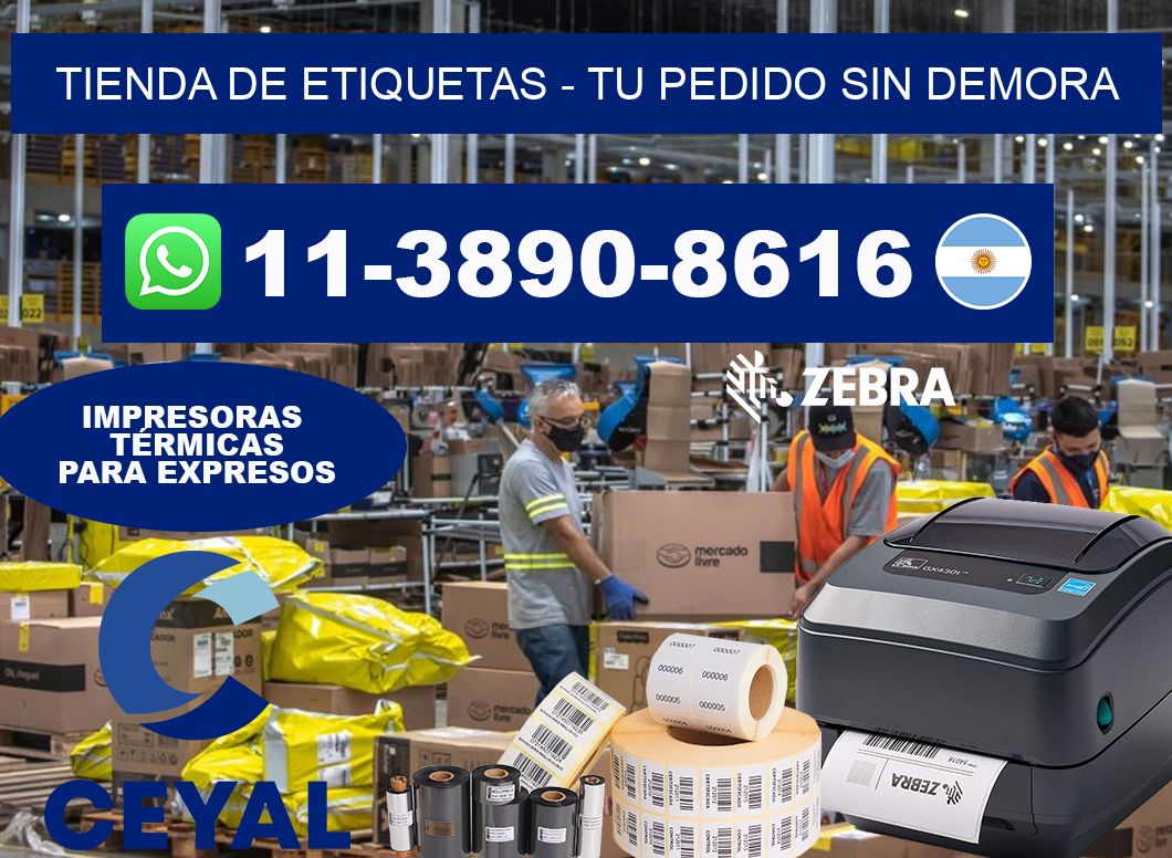TIENDA DE ETIQUETAS - Tu pedido sin demora