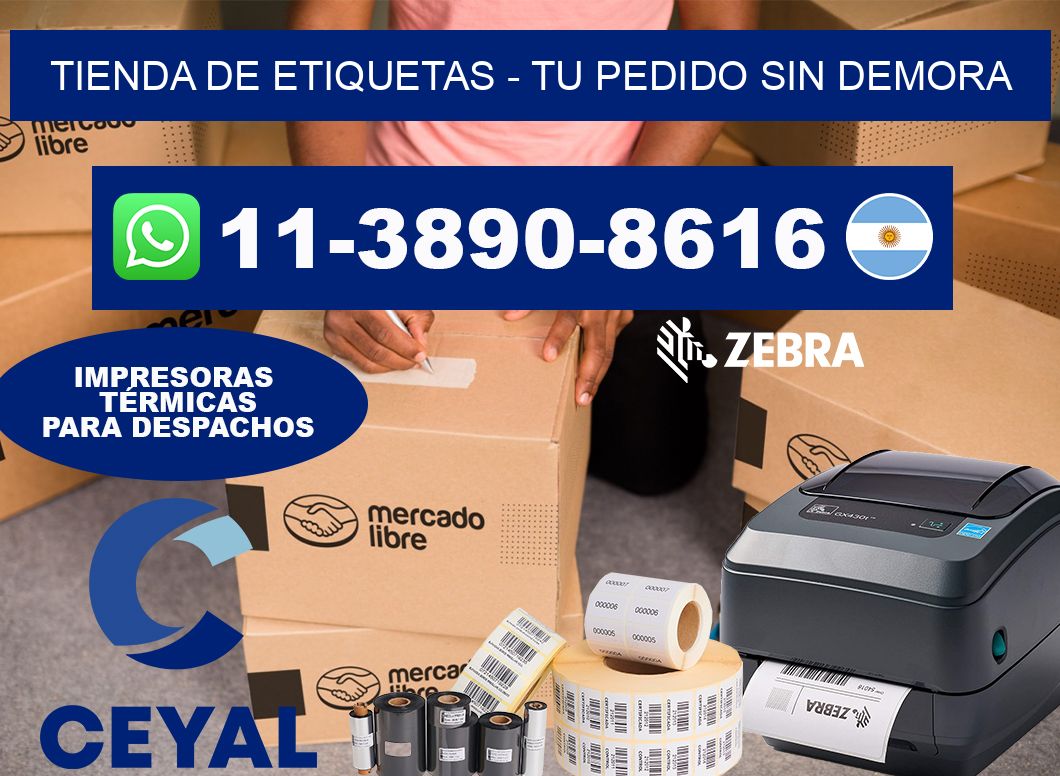 TIENDA DE ETIQUETAS – Tu pedido sin demora