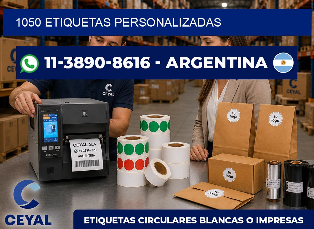 1050 ETIQUETAS PERSONALIZADAS