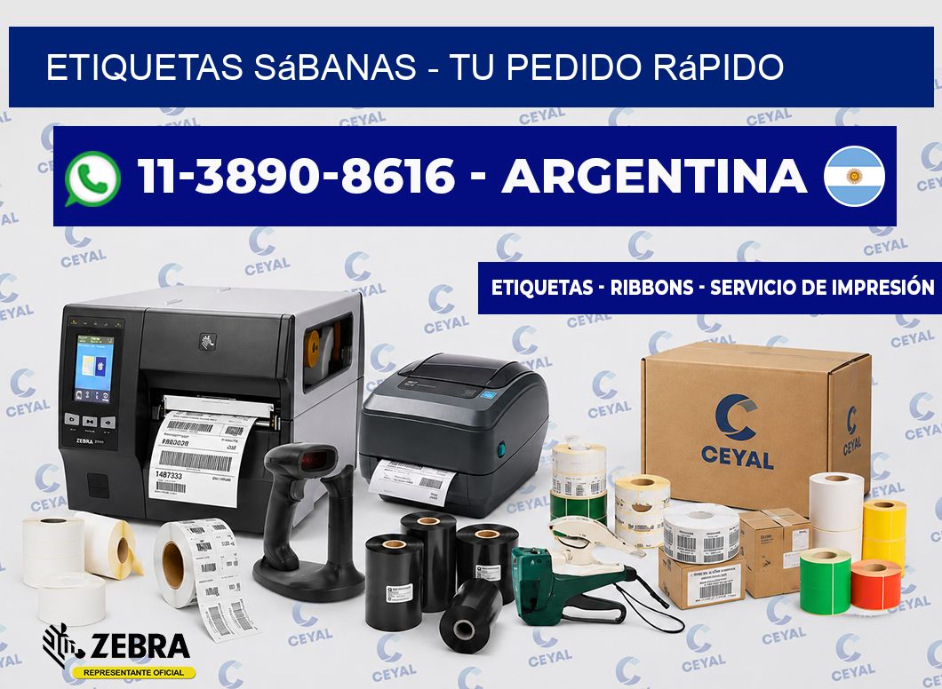 Etiquetas Sábanas - Tu pedido rápido