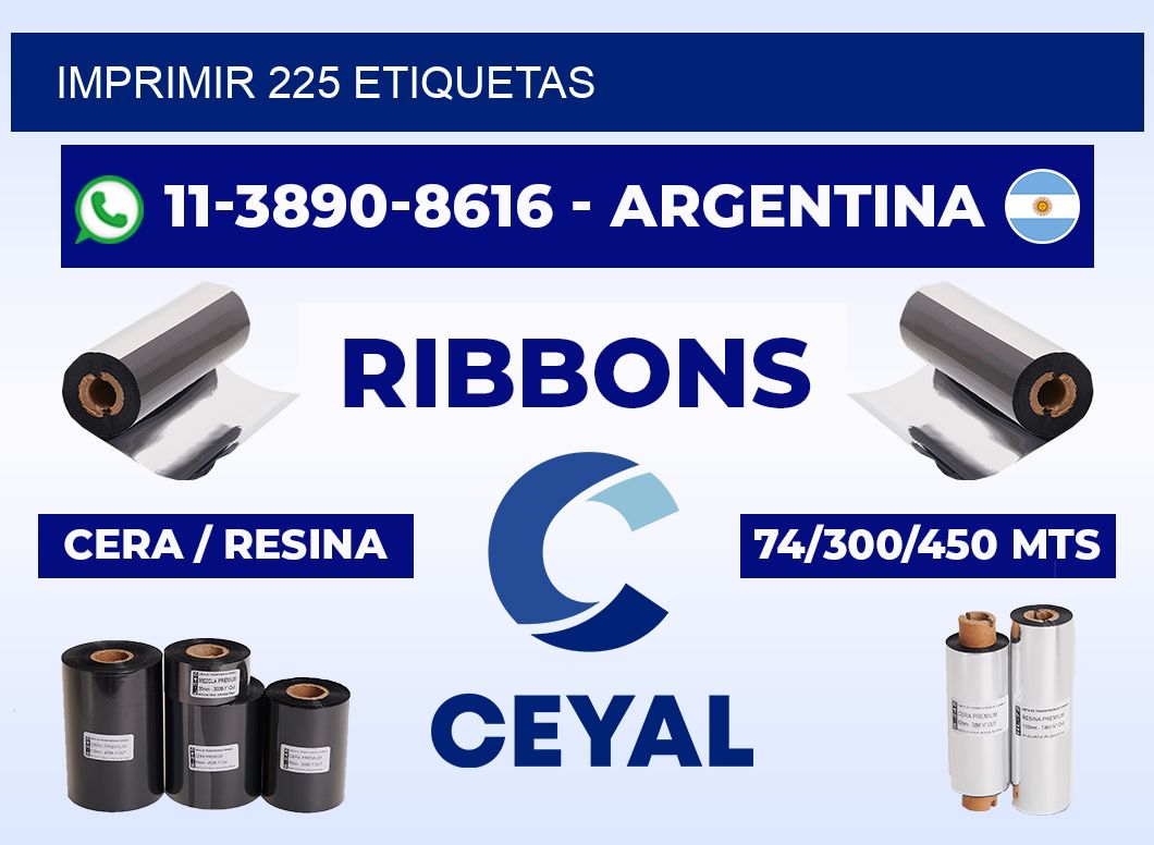 IMPRIMIR 225 ETIQUETAS