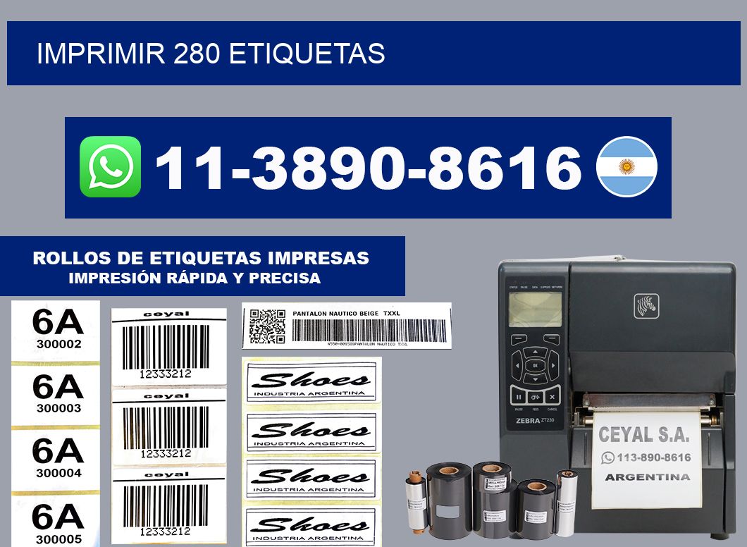 IMPRIMIR 280 ETIQUETAS