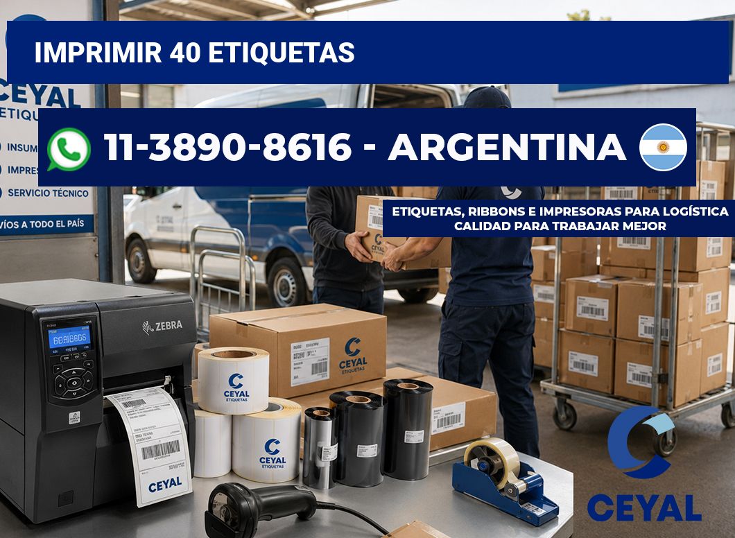 IMPRIMIR 40 ETIQUETAS