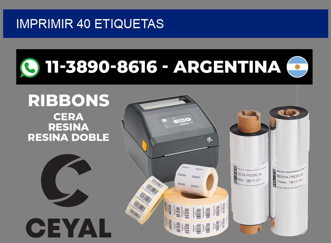 IMPRIMIR 40 ETIQUETAS