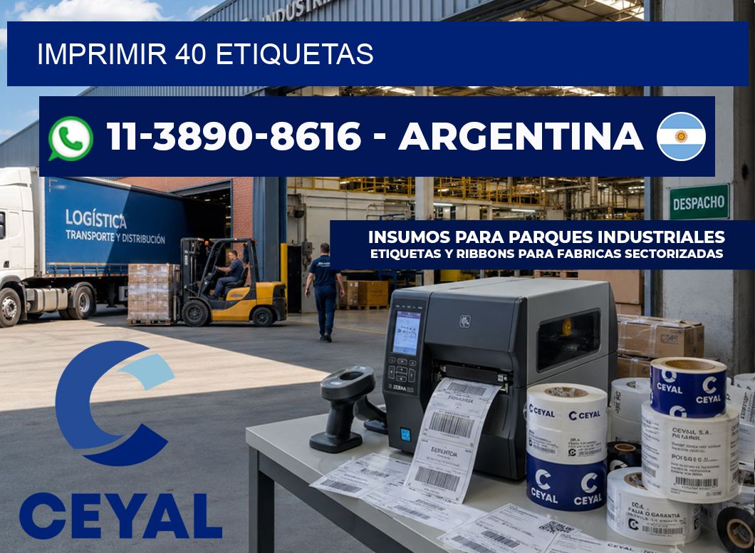 IMPRIMIR 40 ETIQUETAS