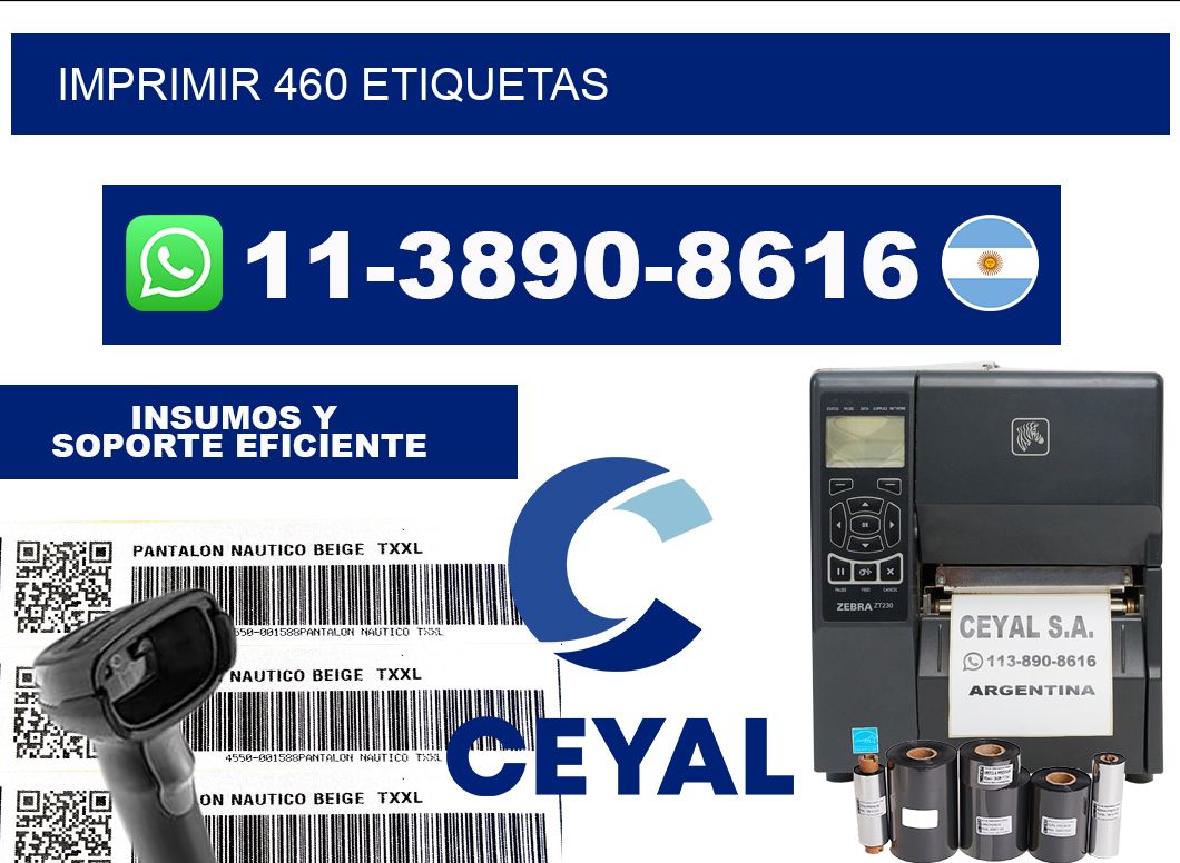 IMPRIMIR 460 ETIQUETAS