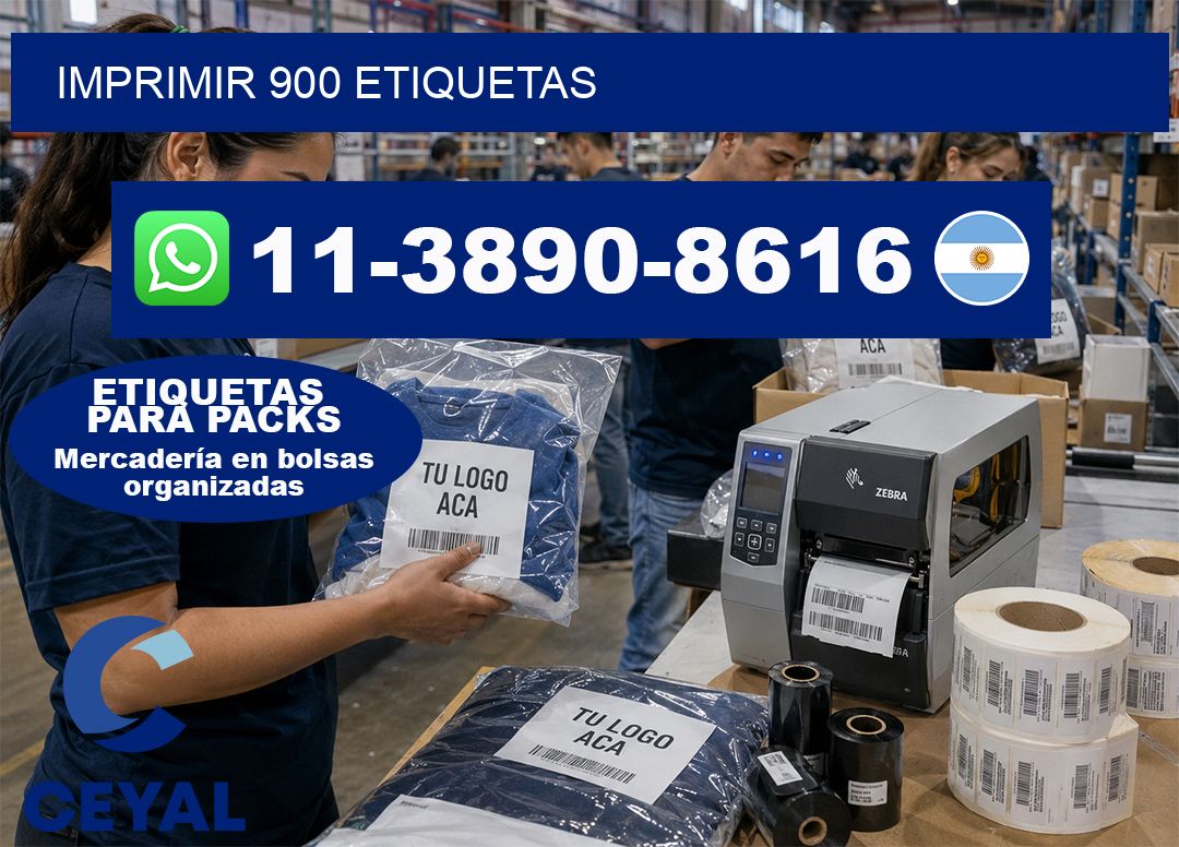 IMPRIMIR 900 ETIQUETAS