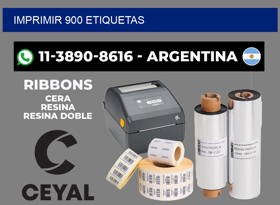 IMPRIMIR 900 ETIQUETAS