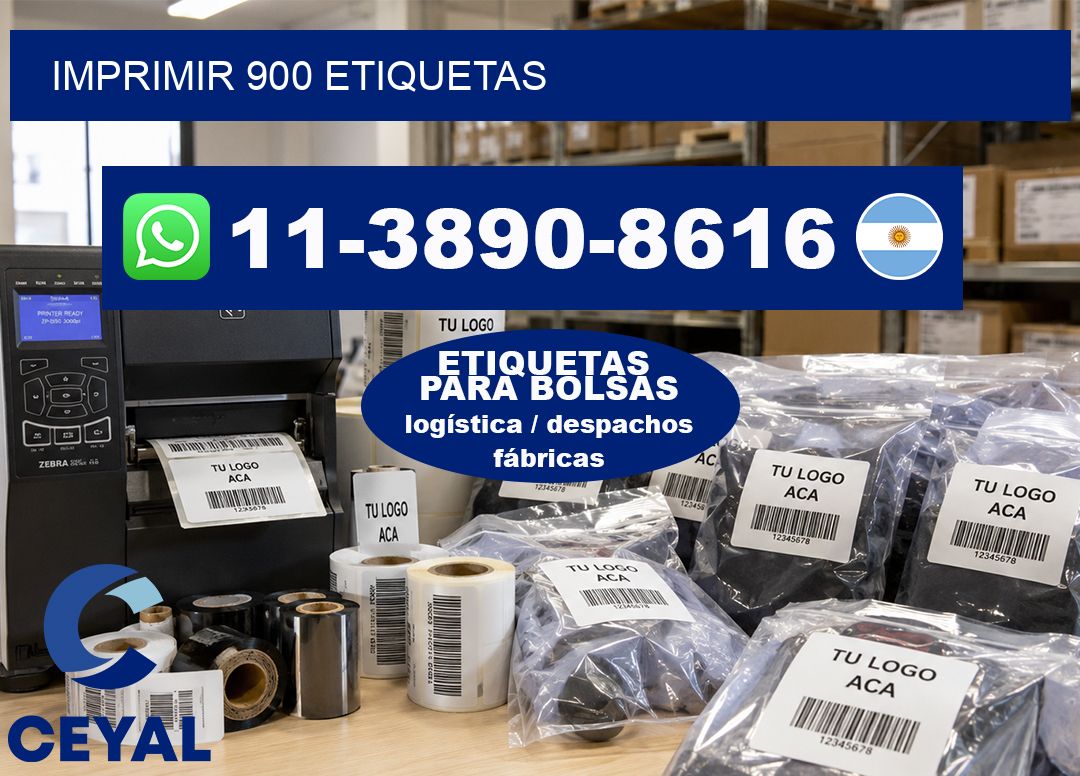 IMPRIMIR 900 ETIQUETAS