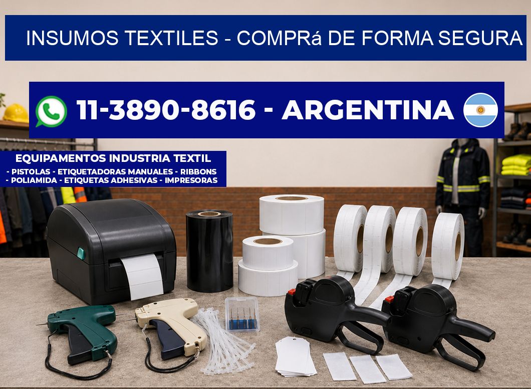 INSUMOS TEXTILES – Comprá de forma segura
