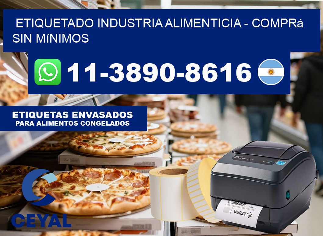 ETIQUETADO INDUSTRIA ALIMENTICIA – Comprá sin mínimos