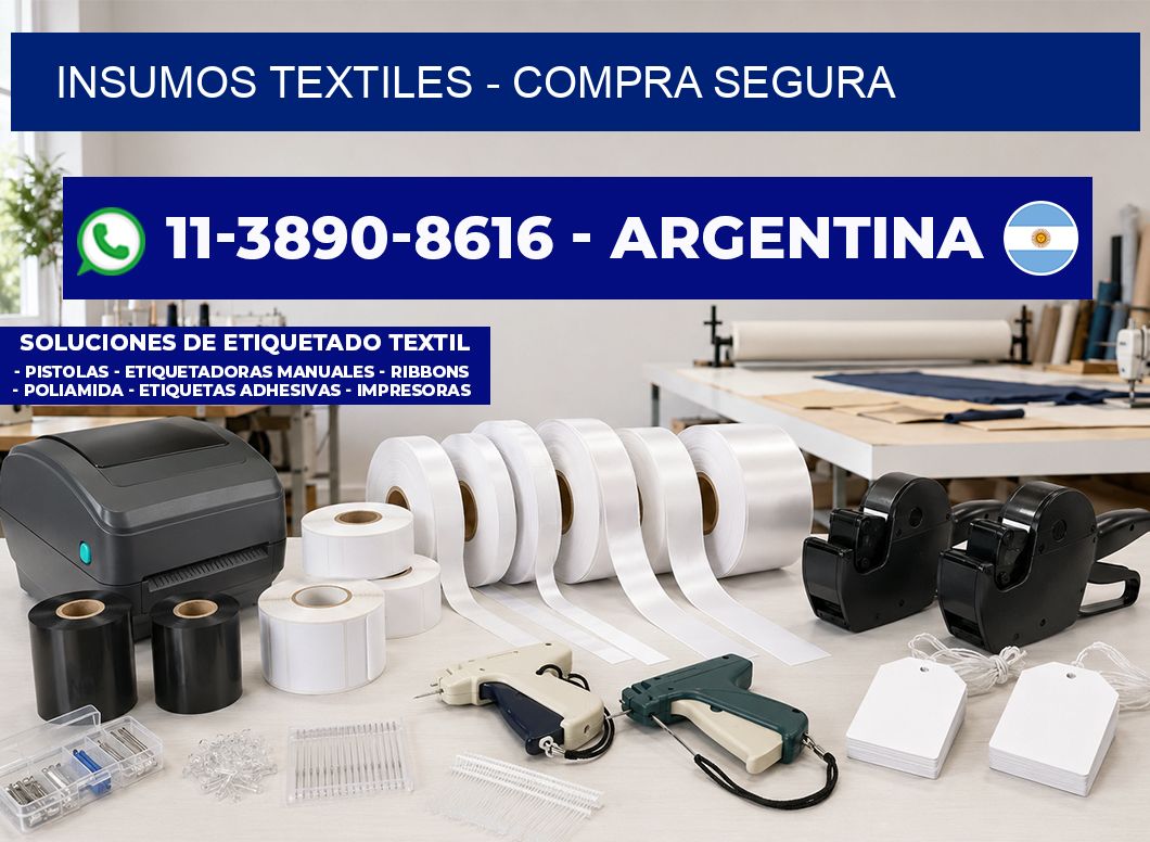 INSUMOS TEXTILES - Compra segura