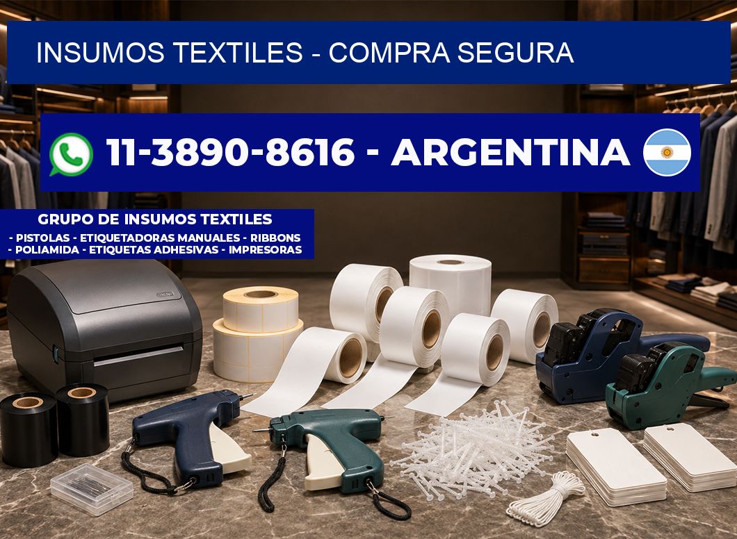 INSUMOS TEXTILES - Compra segura