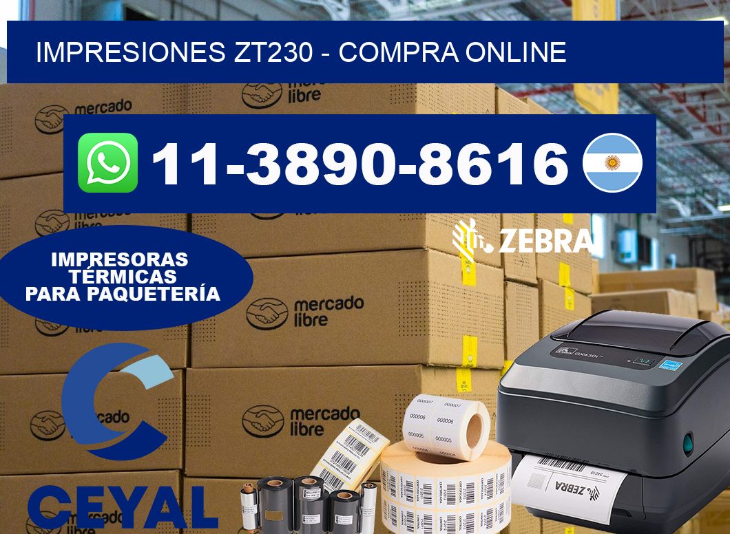 Impresiones ZT230 – compra online