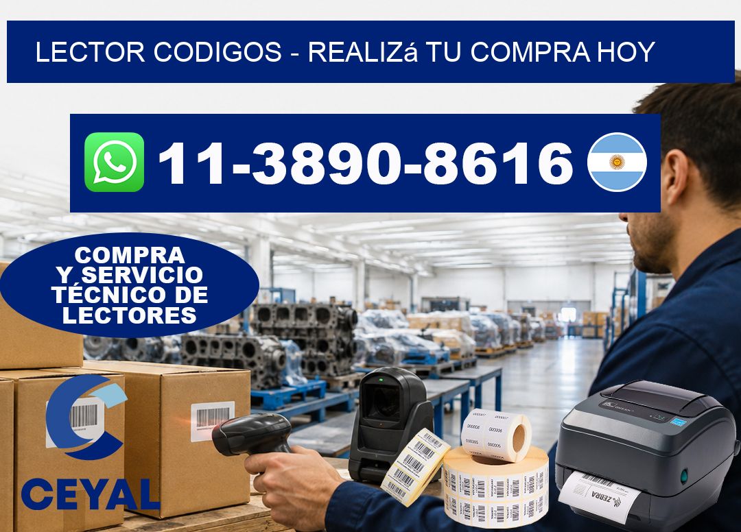 LECTOR CODIGOS - Realizá tu compra hoy