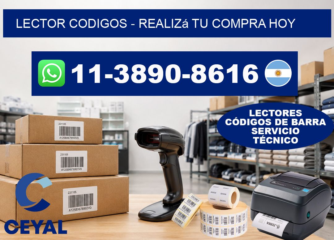 LECTOR CODIGOS - Realizá tu compra hoy