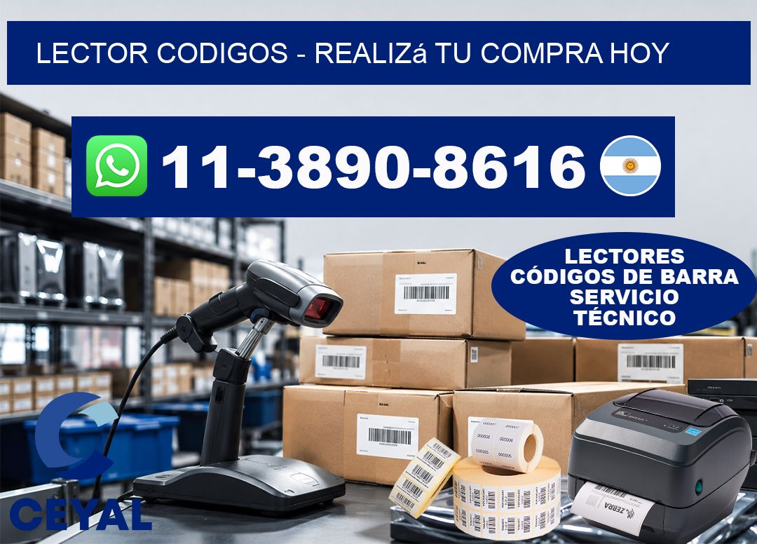 LECTOR CODIGOS - Realizá tu compra hoy