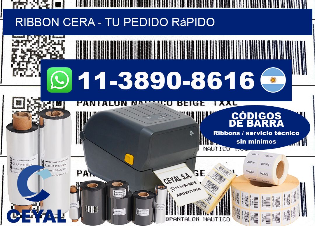 Ribbon cera - Tu pedido rápido