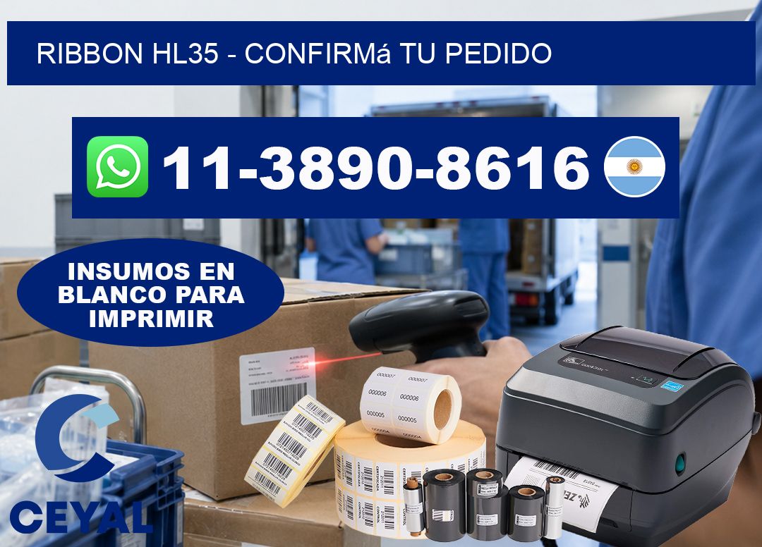 ribbon hl35 - Confirmá tu pedido