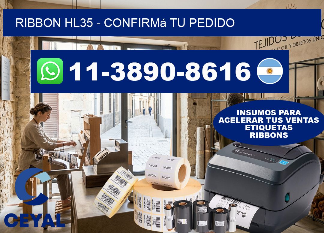 ribbon hl35 - Confirmá tu pedido
