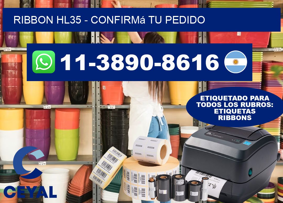 ribbon hl35 – Confirmá tu pedido