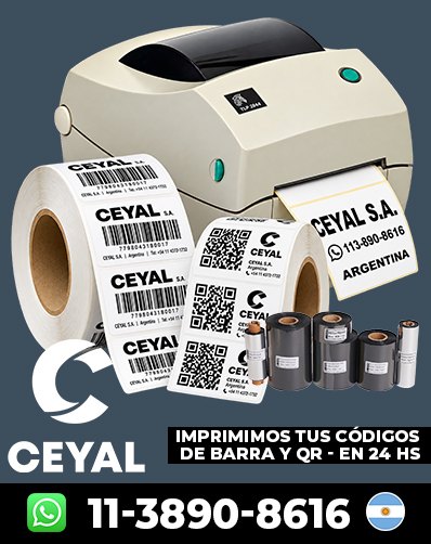 Códigos de barras para Imprimir - Comprá con entrega rápida