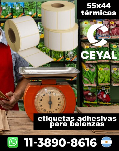 ETIQUETAS ROLLO BALANZA – Tu pedido en marcha