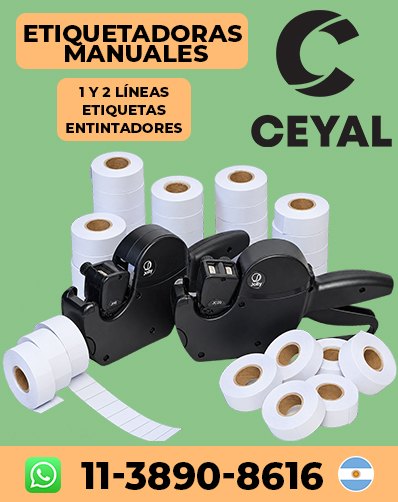Etiquetas para Distribución de Ropa argentina