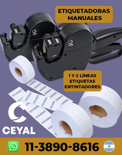 Etiquetas para Distribución de Ropa argentina